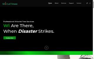 WI Cut Trees, LLC website