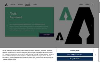 Arrowhead Auto Body website