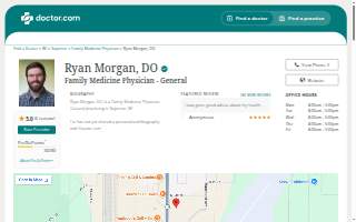 Ryan Anthony Morgan, DO website