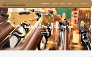 Superior Shooters Supply website