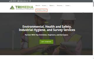TriMedia Environmental & Engineering Services website