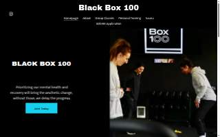 Black Box 100 website