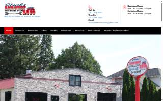 Chuck's Main Street Auto website