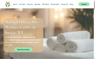 Natural Therapeutics Wellness LLC website