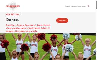 Sparklers Dance Teams website