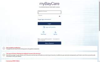 BayCare Clinic website