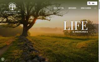 Deja & Martin Funeral Chapels website