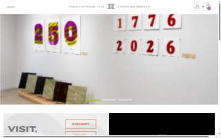 Hamilton Wood Type & Printing Museum website