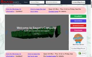 Sauve's Computer & Supply Inc website