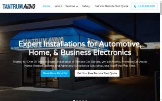 Tantrum Audio of Two Rivers website
