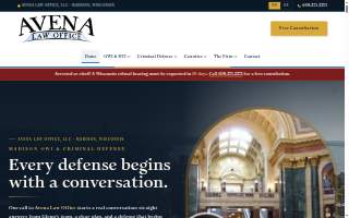 Avena Law Office, LLC website