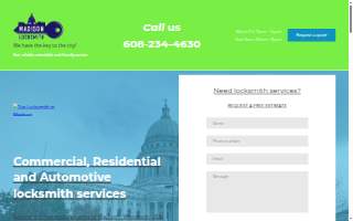 Madison Locksmith website