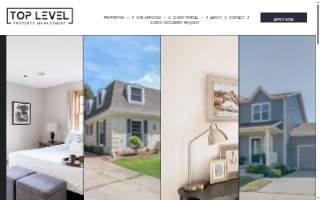 Top Level Property Management LLC of Verona website