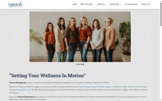 Verona Chiropractic, LLC website
