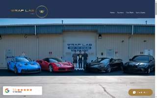 Wrap Lab website