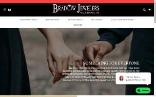 Bradow Jewelers website