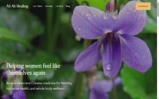 Ali Ali Healing of Waukesha website