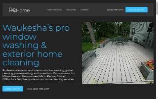 H2Pro Home website