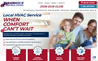 Heating & Cooling website