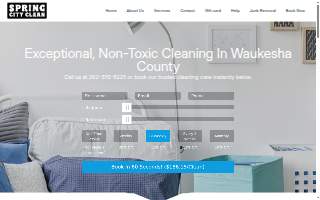 Spring City Clean website