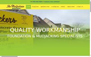 The Mudjackers LLC of Waukesha website