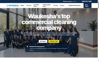 Waukesha Cleaning Pros website
