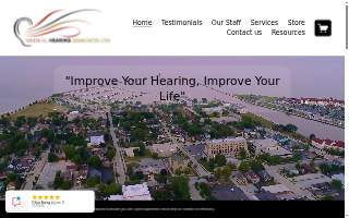 Medical Hearing Associates website