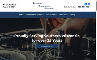 Automatic Transmission Specialists website