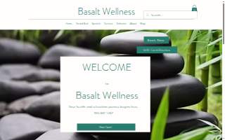 Basalt Wellness website