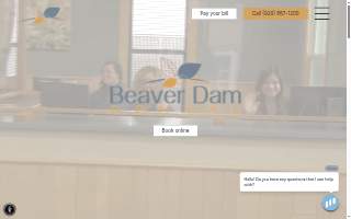 Beaver Dam Dental website