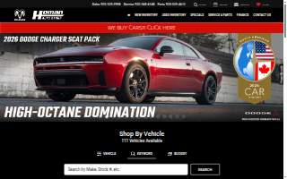 Homan Chrysler Dodge Jeep Ram website
