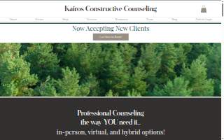 Kairos Constructive Counseling website