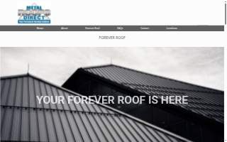 Metal Roofs Direct of Waupun website
