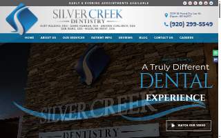 Silver Creek Dentistry website