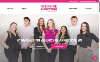 We Rose Marketing website