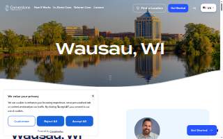 Cornerstone Caregiving of Wausau website