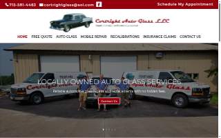 Cortright Auto Glass LLC website
