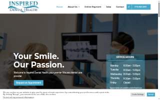Inspired Dental Health website