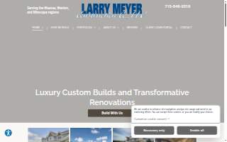 Larry Meyer Construction Co., LLC website