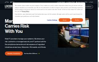 Locknet Managed IT of Wausau website