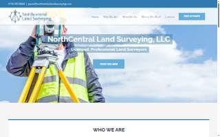 NorthCentral Land Surveying, LLC of Wausau website