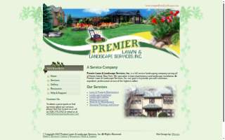 Premier Lawn & Landscape LLC website