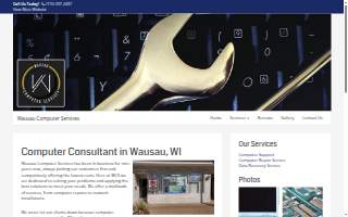 Wausau Computer Services website