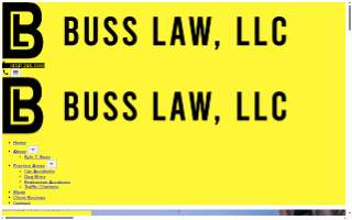 Buss Law, LLC website