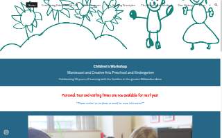 Children's Workshop Inc website
