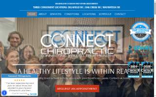 Connect Chiropractic of Wauwatosa website
