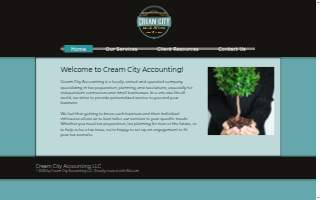 Cream City Accounting website