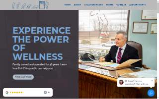 Foti Chiropractic website