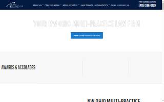 Groth Law Accident Injury Attorneys website