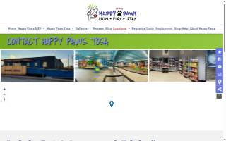 Happy Paws Grooming & Daycare website